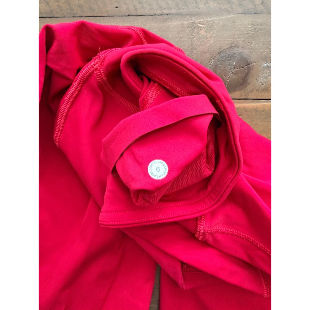 Lululemon Base Pace High-Rise Tight 25”Size 6 Dark Red - Picture 6 of 6